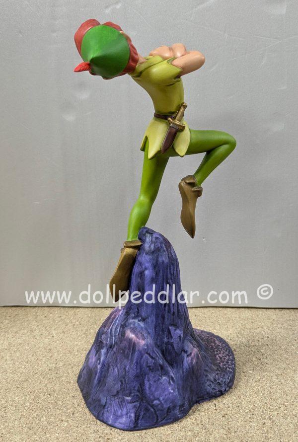 WDCC Peter Pan "Nobody Calls Pan a Coward!" Figurine NRFB w/ COA - Image 3