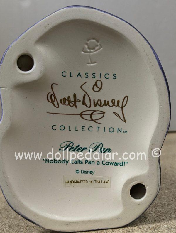 WDCC Peter Pan "Nobody Calls Pan a Coward!" Figurine NRFB w/ COA - Image 6