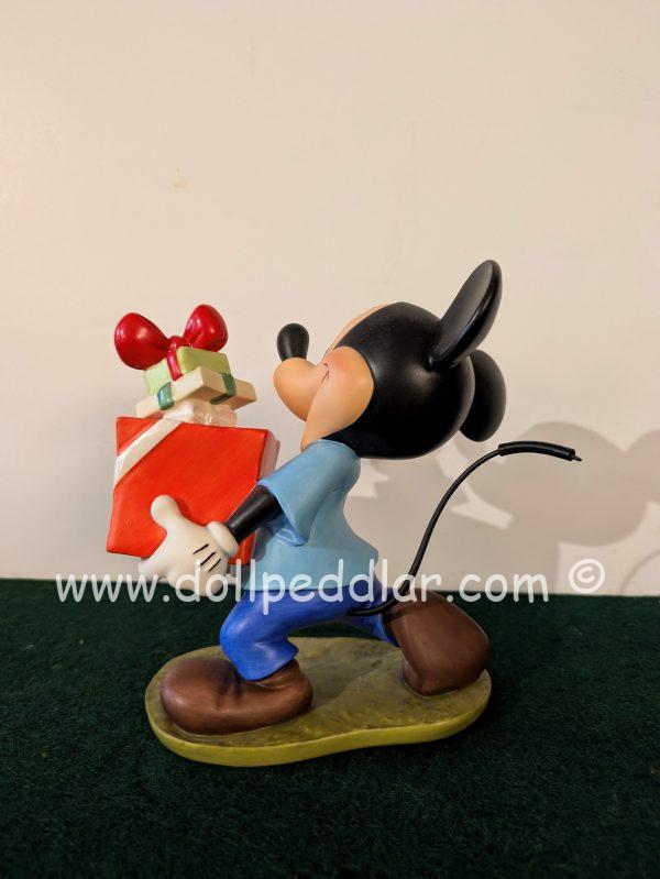 WDCC Pluto's Christmas Tree Mickey Mouse Porcelain Figurine NRFB w/ COA - Image 2