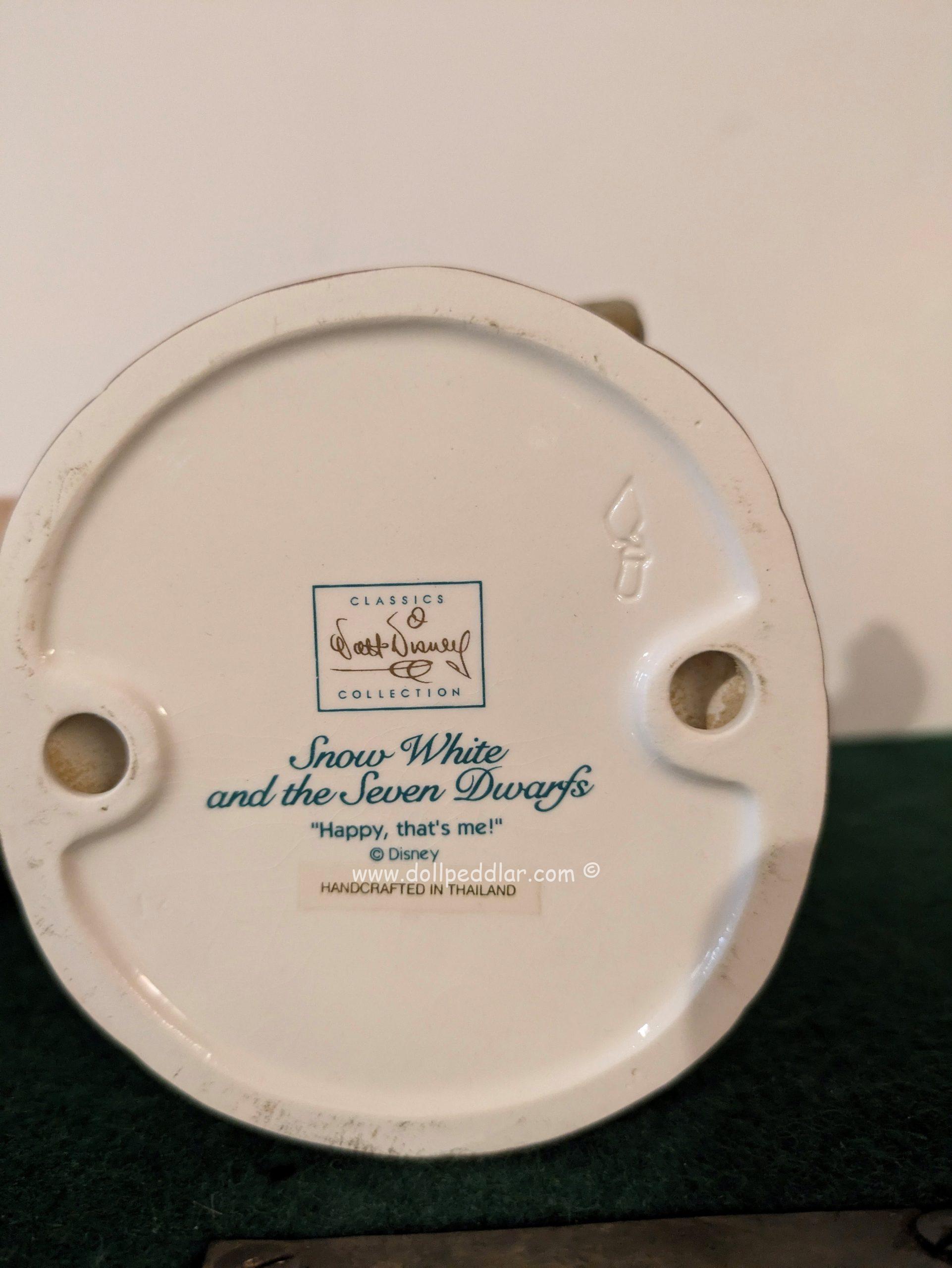 WDCC Happy "Happy, That's Me" Porcelain Figurine NO BOX NO COA - Image 7