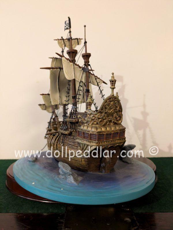 WDCC Peter Pan Captain Hook's Ship, The Jolly Roger Porcelain Figurine NRFB w/ COA - Image 5
