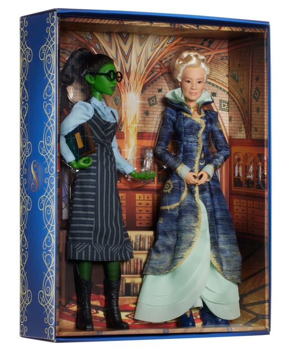 "Wicked Elphaba and Madame Morrible 12" 2-Pack.  Mattel Creations from Universal Pictures   Premium Window Box Never Opened/Shipper