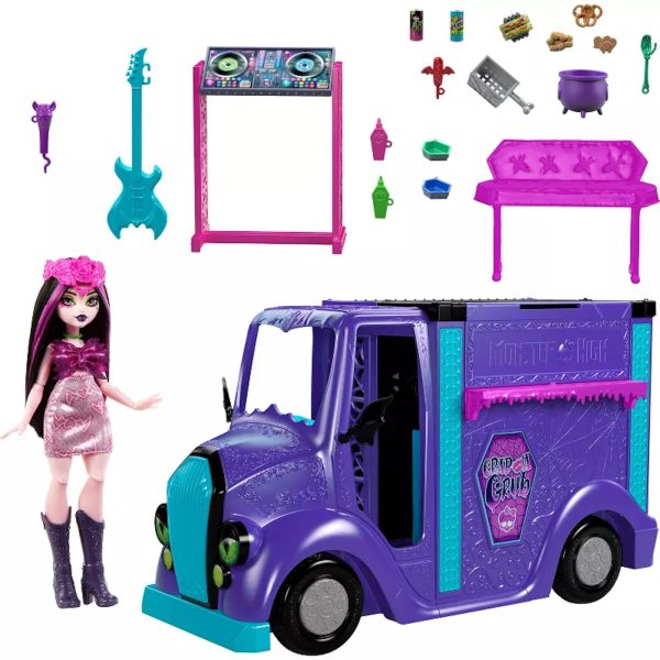 The Monster High Fangtastic Rockin' Food Truck playset - Image 3