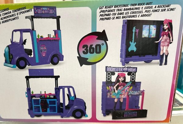 The Monster High Fangtastic Rockin' Food Truck playset - Image 4
