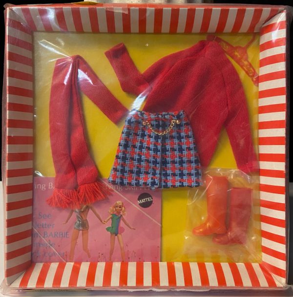 #3408 Vintage Super Scarf Barbie Fashion NRFB