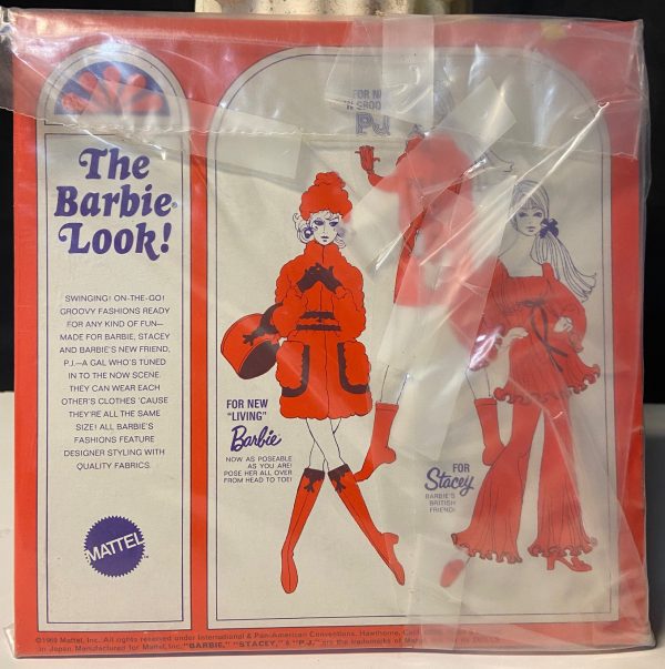 #3408 Vintage Super Scarf Barbie Fashion NRFB - Image 2