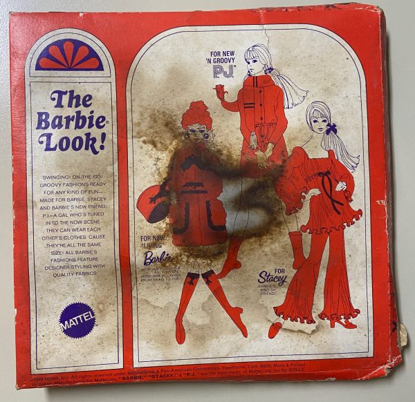 #3409 Vintage Red For Rain Barbie Fashion NRFB - Image 2
