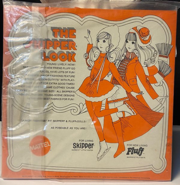 #3476 Vintage All Over Felt Skipper Fashion NRFB - Image 2