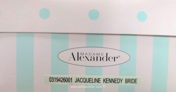 Jacqueline Kennedy Bride 14" Porcelain Doll NRFB in Shipper - Image 5