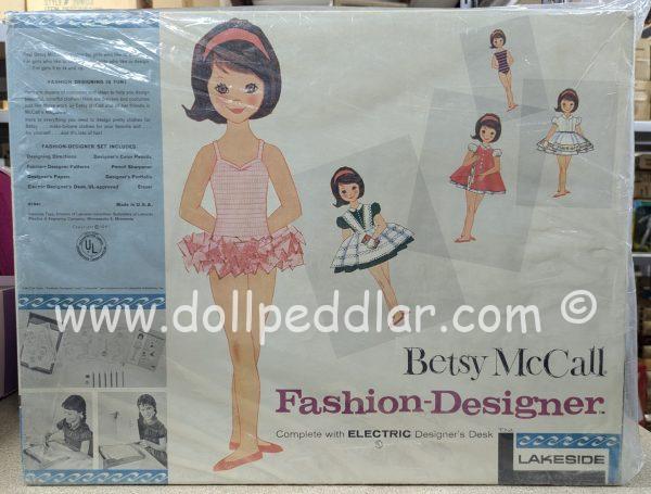 Vintage Betsy McCall Fashion Designer Kit, includes Desk and Drawing Set