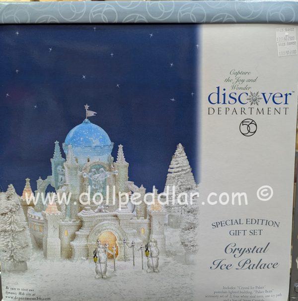 Crystal Ice Palace Dept 56, 25th Anniversary Special Edition Gift Set