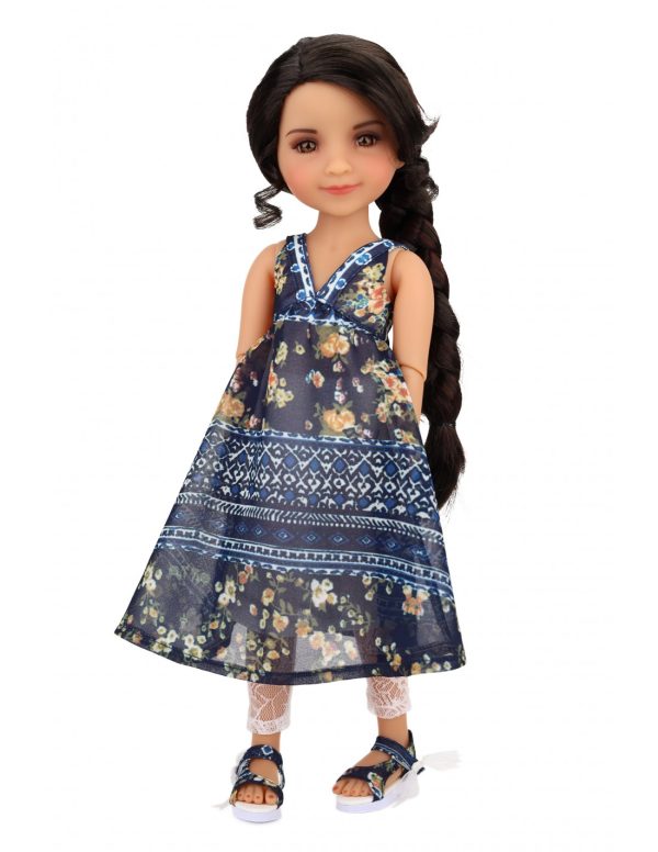 Ruby Red Fashion Friends Flower Power Outfit for 14.5" Dolls - Image 4