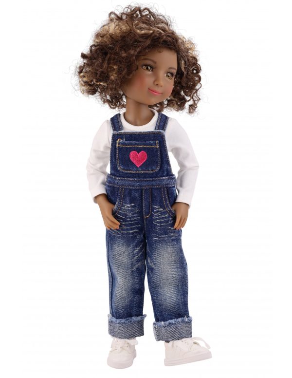 Ruby Red Fashion Friends Dungaree Day Outfit for 14.5" Dolls