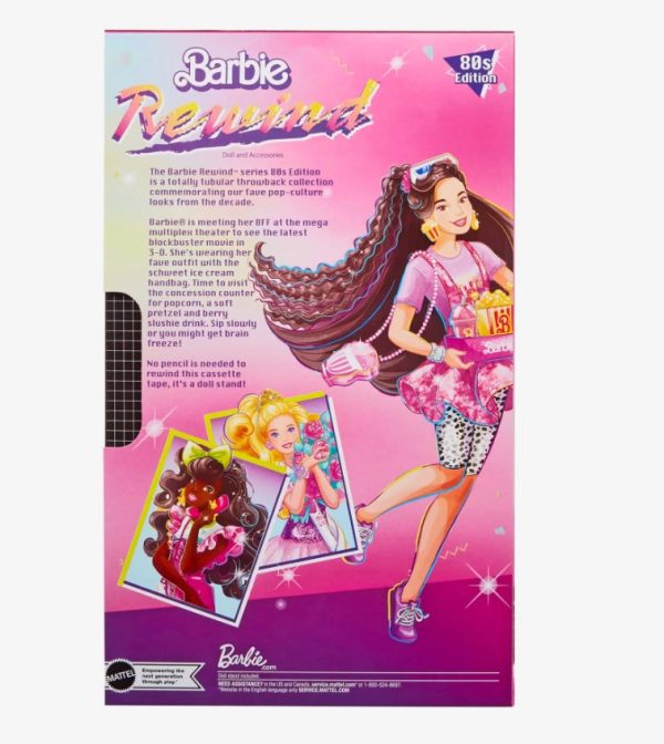 HJX18 Barbie Rewind 80s Edition Movie Night - Image 7