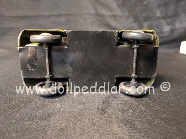 Yellow 'Beetle' Cast Iron Car Toy 7" x 3" x 3.25" - Image 8