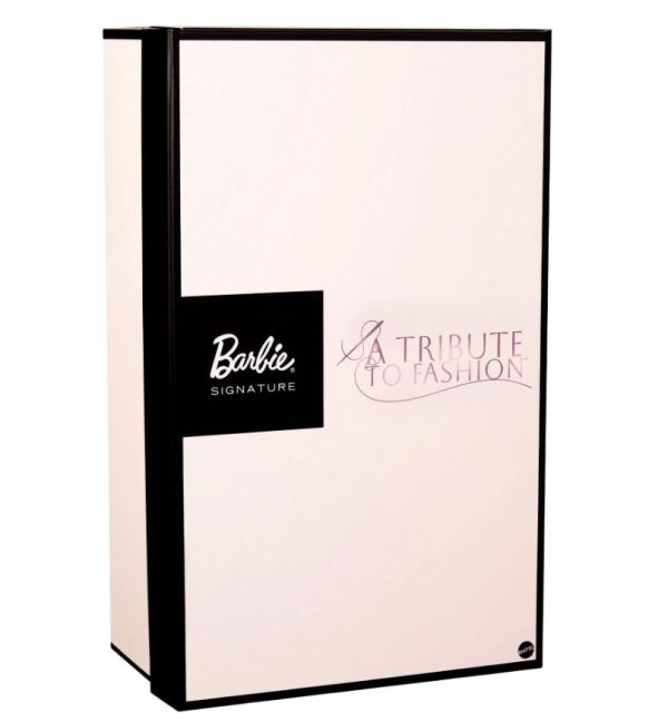 A "Tribute to Fashion" Barbie Doll,  First in New Series,  NRFB GOLD LABEL - Image 10