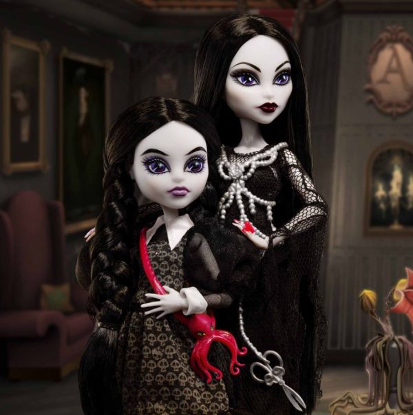 Monster High Skullector Addams Family Doll Set, Two Dolls NRFB IN STOCK