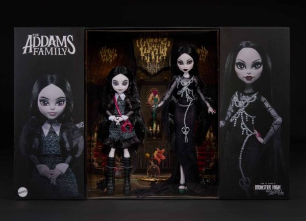Monster High Skullector Addams Family Doll Set, Two Dolls NRFB IN STOCK - Image 9