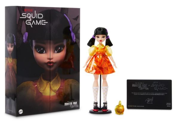 Monster High Skullector Squid Game Young-Hee Doll NRFB - Image 7