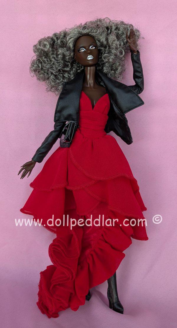 Integrity Fashion Doll Dressed in SK Couture Red Dress Set 12" Doll
