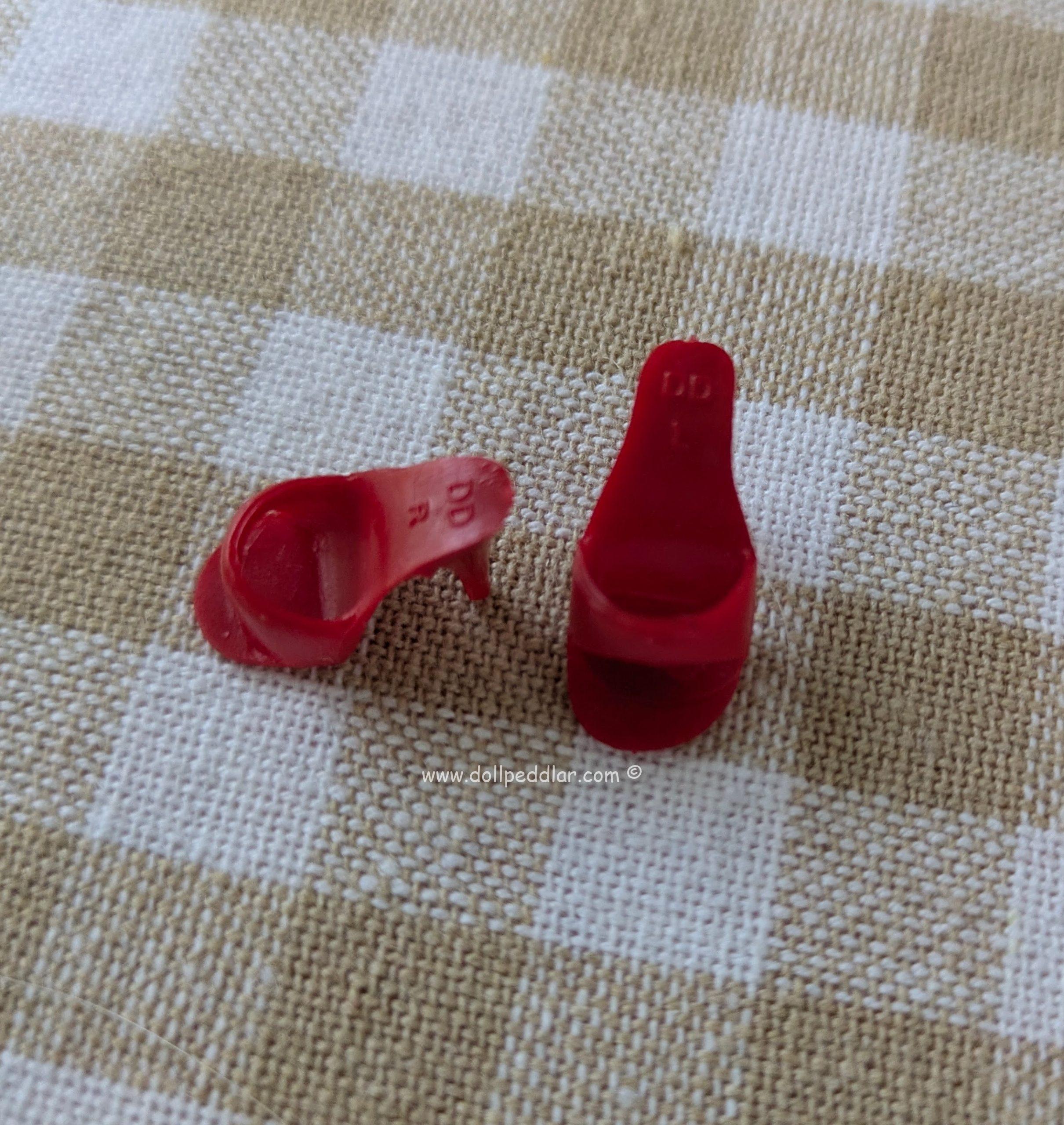 Integrity Red Heels for 12" Dolls - Image 2