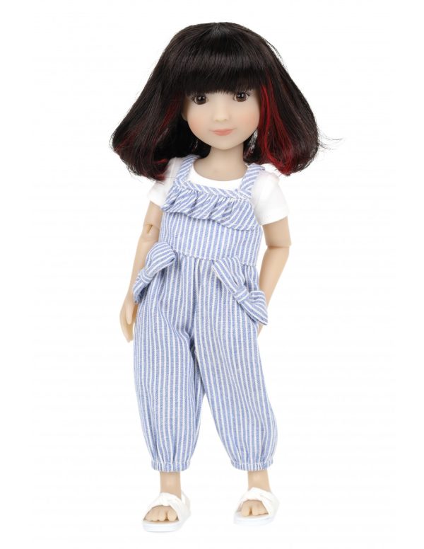 Ruby Red Siblies Earn Your Stripes Outfit For 12" Dolls