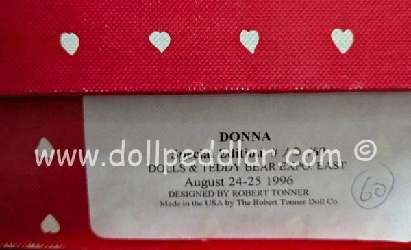 American Model 19" Donna #10/50 Teddy Bear & Dolls Expo East NRFB - Image 6
