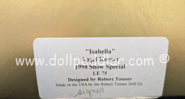 American Model 19" Isabella LE75 for Angel Keeper Signed - Image 6