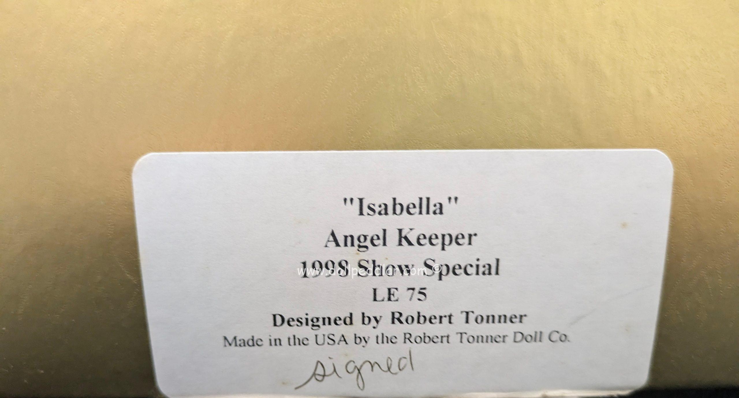 American Model 19" Isabella LE75 for Angel Keeper Signed - Image 6