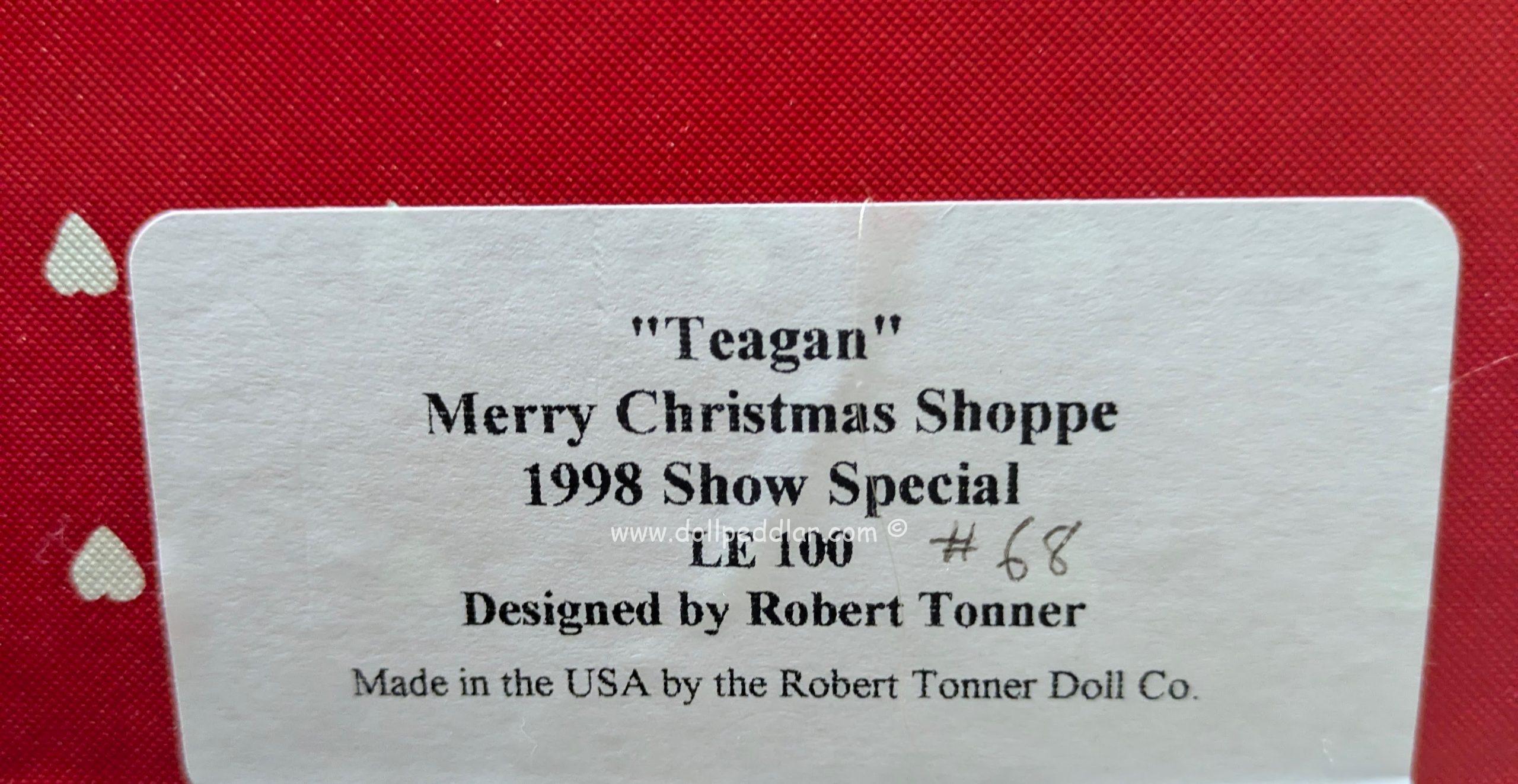 American Model 19" Teagan 68/100 Merry Christmas Shoppe NRFB - Image 7