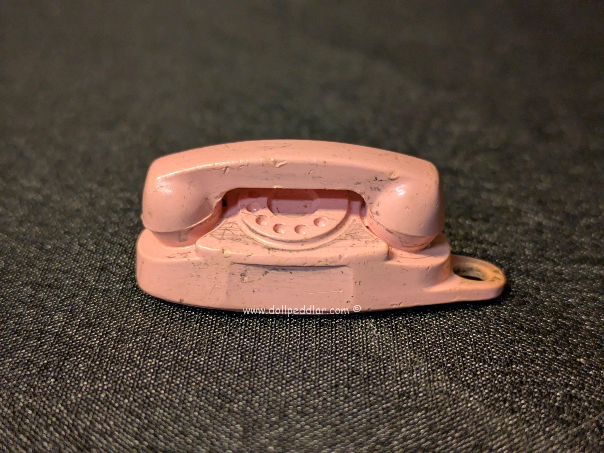 Vintage Pink Princess Phone (Barbie Size)