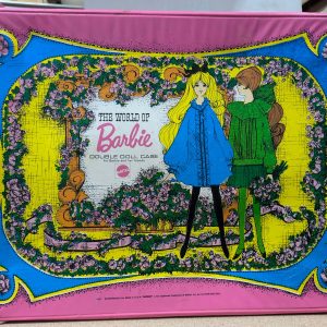 Vintage Barbie Double Case ‘WORLD OF BARBIE”