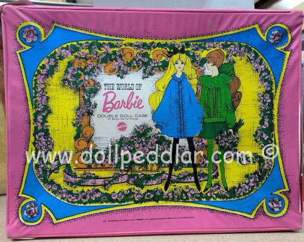 Vintage Barbie Double Case 'WORLD OF BARBIE"