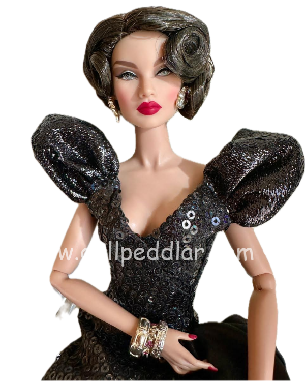 Integrity East 59th Legacy Dressed in Black Micro-Sequin Outfit MINT Replaced Shipper No Box - Image 2