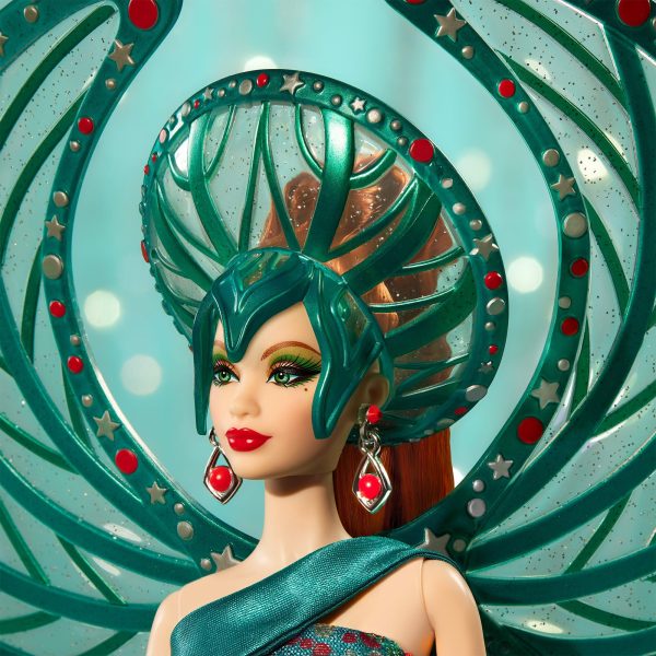 HRM70 Bob Mackie Holiday Angel Barbie (3rd Holiday Angel) - Image 2