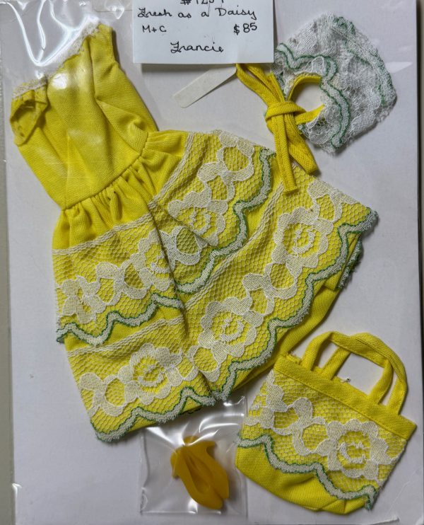 #1254 Vintage Fresh As A Daisy Francie Fashion MINT/COMPLETE