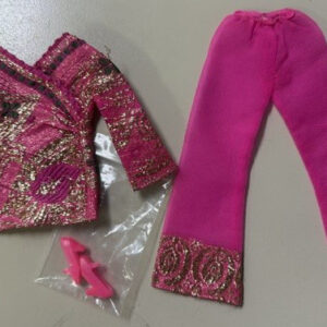 #1786 Vintage Bright ‘n Brocade Francie Fashion (Not Original Shoes)