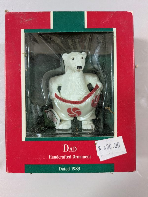 Hallmark Ornament Dad 1989