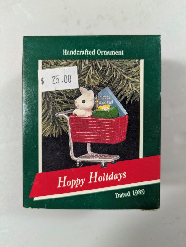 Hallmark Ornament Hoppy Holidays 1989