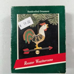 Hallmark Ornament Rooster Weathervane 1989