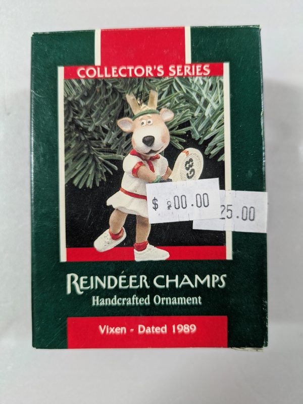 Hallmark Ornament Reindeer Champs Vixen 1989 - Image 2