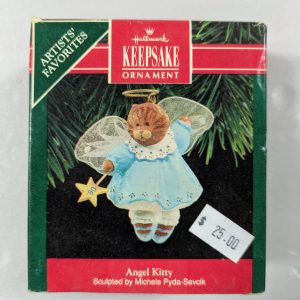 Hallmark Ornament Angel Kitty 1990