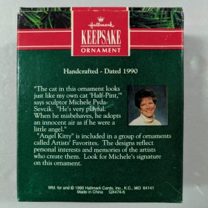 Hallmark Ornament Angel Kitty 1990
