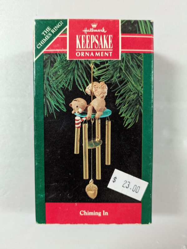 Hallmark Ornament Chiming In 1990 - Image 2