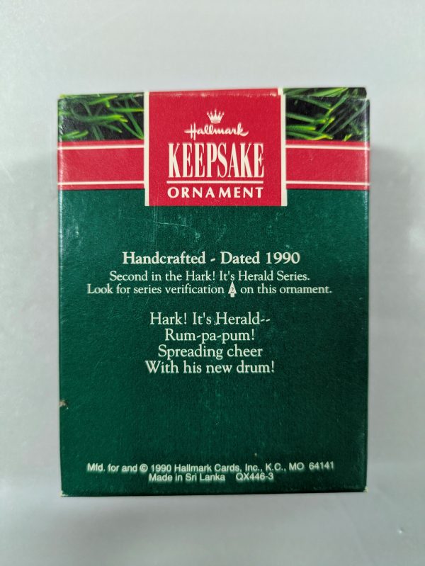 Hallmark Ornament Hark! It's Herald 1990 - Image 3