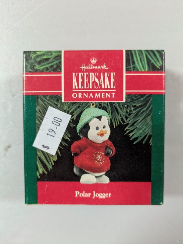 Hallmark Ornament Polar Jogger 1990