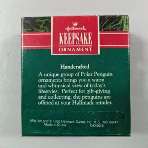 Hallmark Ornament Polar Jogger 1990