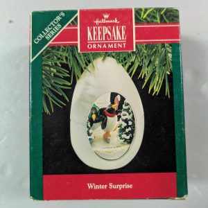 Hallmark Ornament Winter Surprise 1990