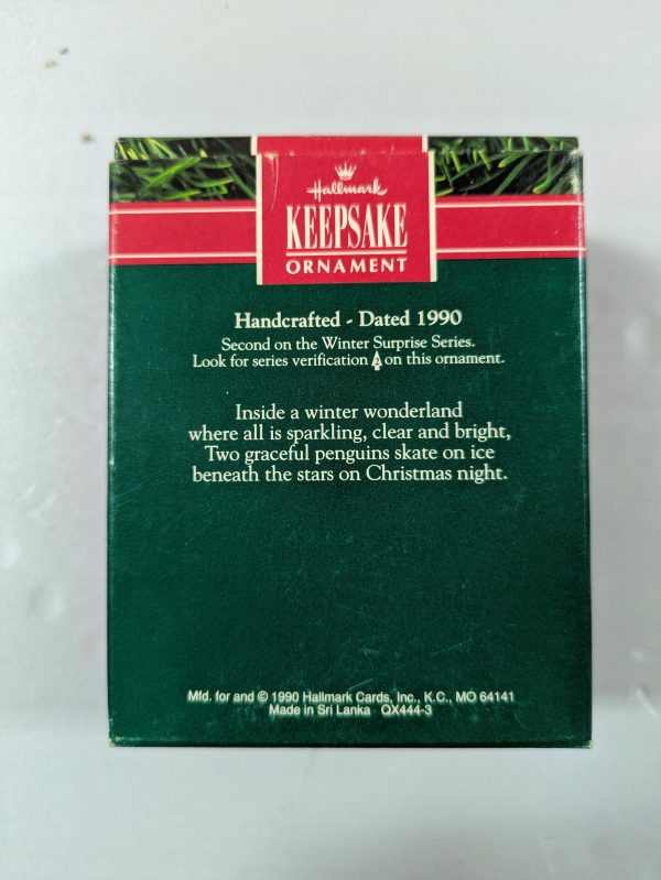 Hallmark Ornament Winter Surprise 1990 - Image 3
