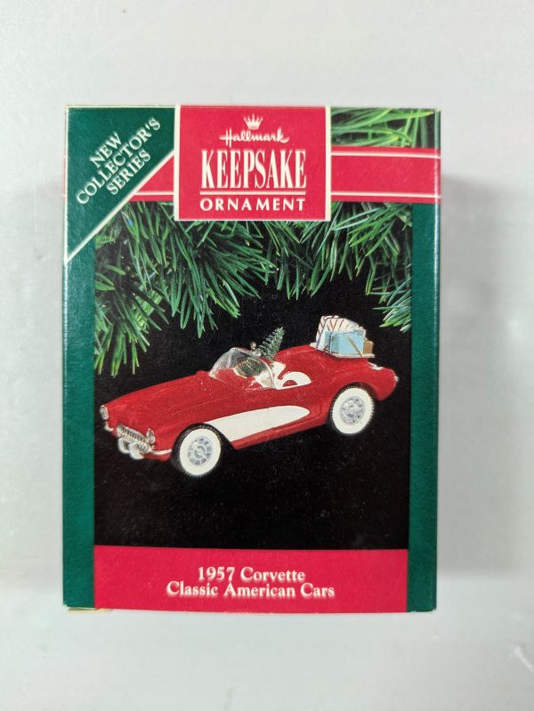 Hallmark Ornament 1957 Corvette Classic American Cars 1991 - Image 2